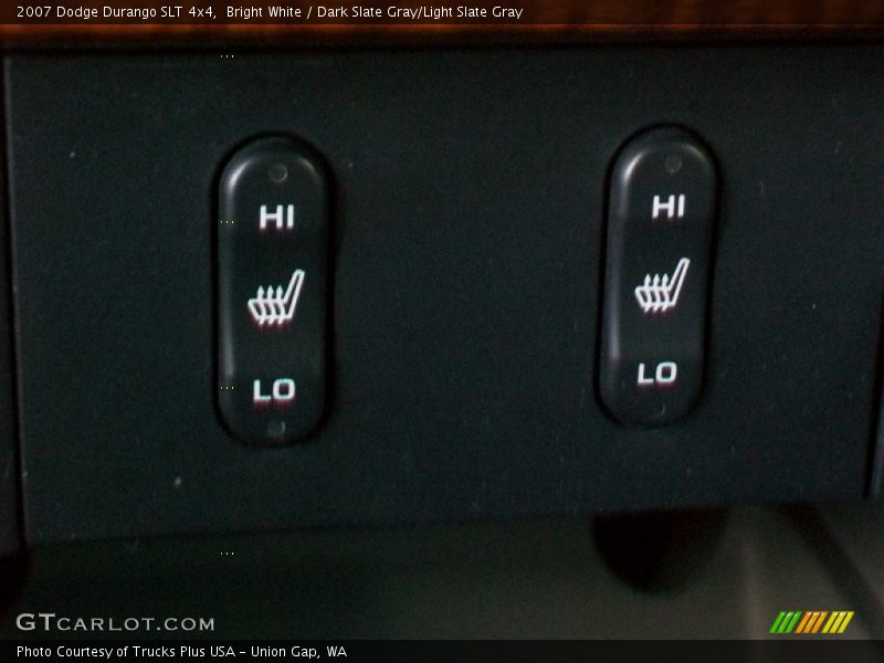 Bright White / Dark Slate Gray/Light Slate Gray 2007 Dodge Durango SLT 4x4