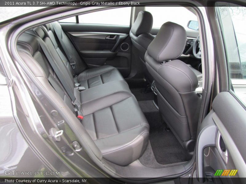 Grigio Gray Metallic / Ebony Black 2011 Acura TL 3.7 SH-AWD Technology