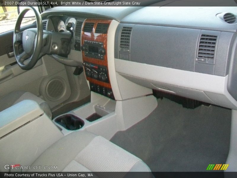 Bright White / Dark Slate Gray/Light Slate Gray 2007 Dodge Durango SLT 4x4
