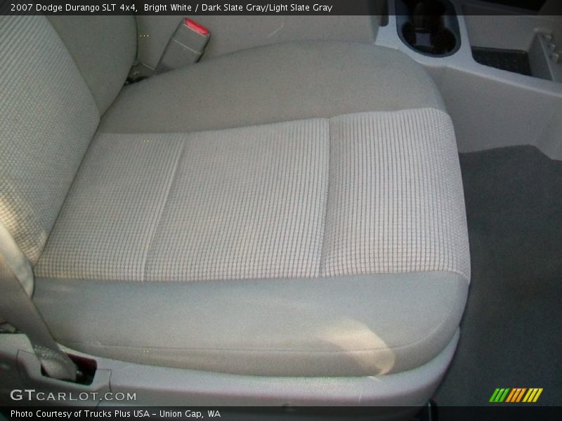 Bright White / Dark Slate Gray/Light Slate Gray 2007 Dodge Durango SLT 4x4
