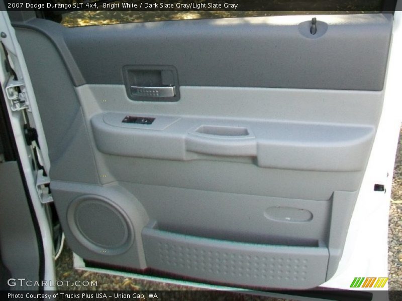 Bright White / Dark Slate Gray/Light Slate Gray 2007 Dodge Durango SLT 4x4