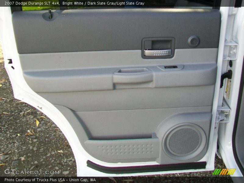 Bright White / Dark Slate Gray/Light Slate Gray 2007 Dodge Durango SLT 4x4