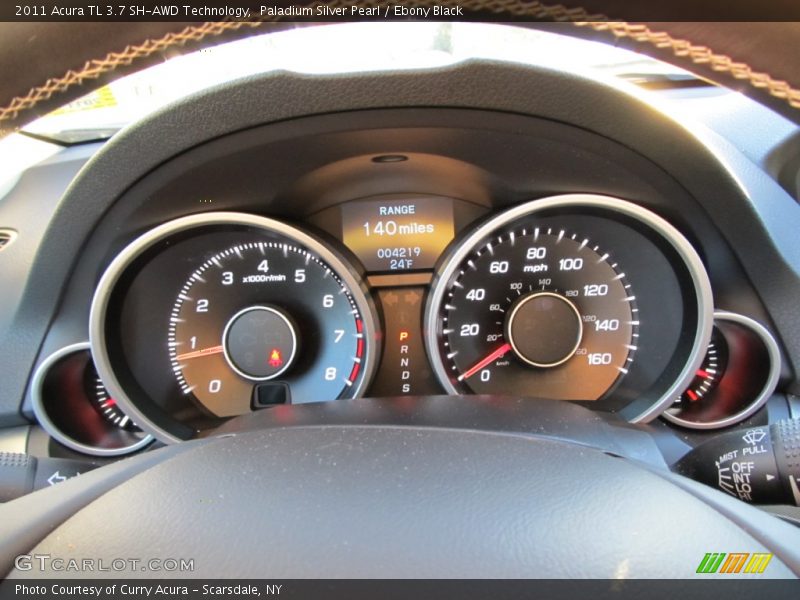  2011 TL 3.7 SH-AWD Technology 3.7 SH-AWD Technology Gauges