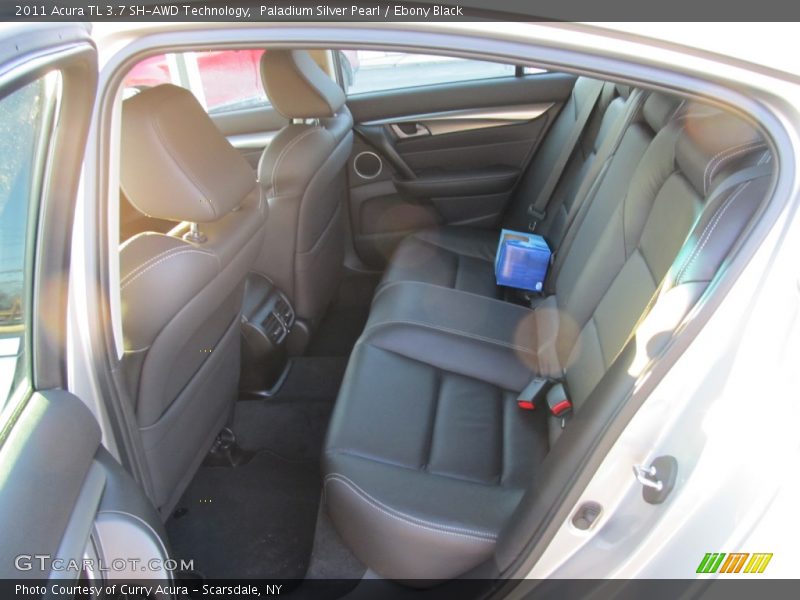 Paladium Silver Pearl / Ebony Black 2011 Acura TL 3.7 SH-AWD Technology