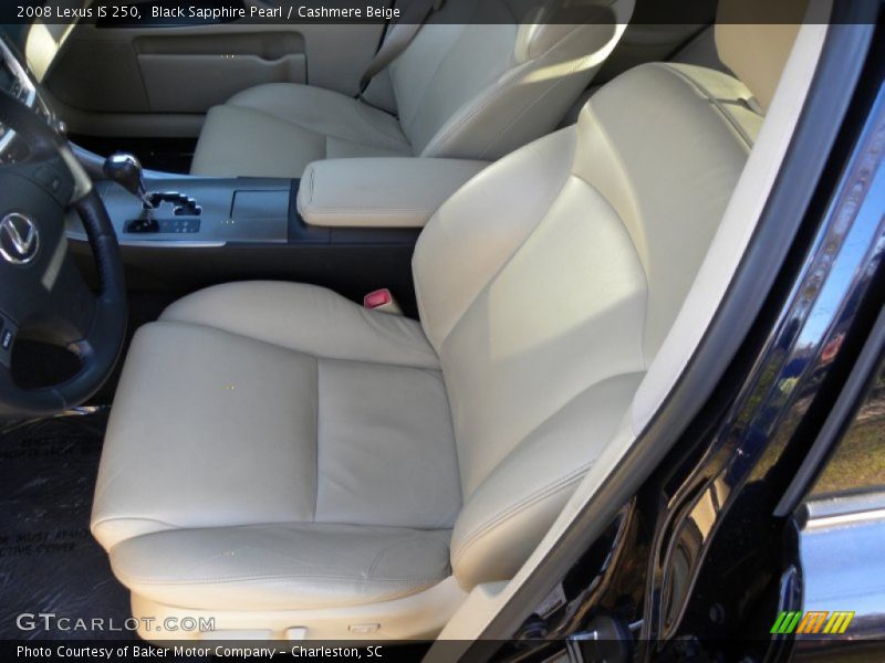Black Sapphire Pearl / Cashmere Beige 2008 Lexus IS 250