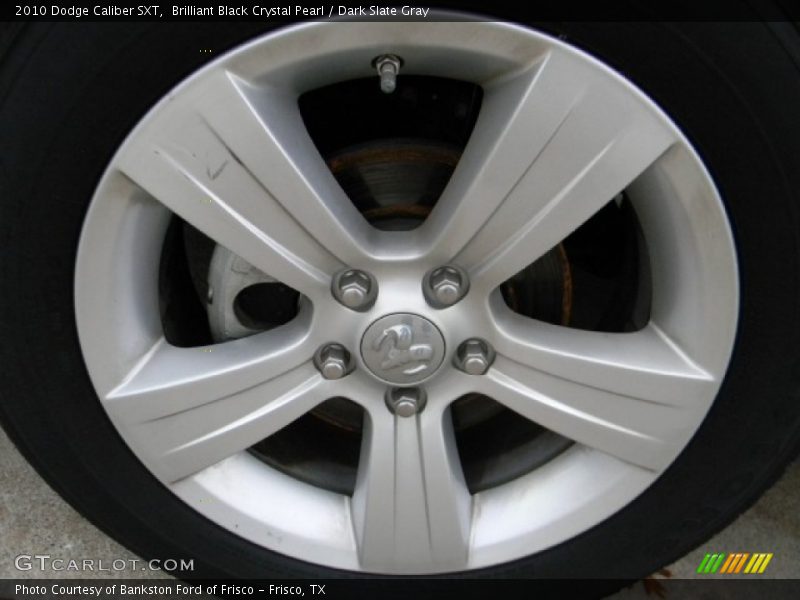 Brilliant Black Crystal Pearl / Dark Slate Gray 2010 Dodge Caliber SXT