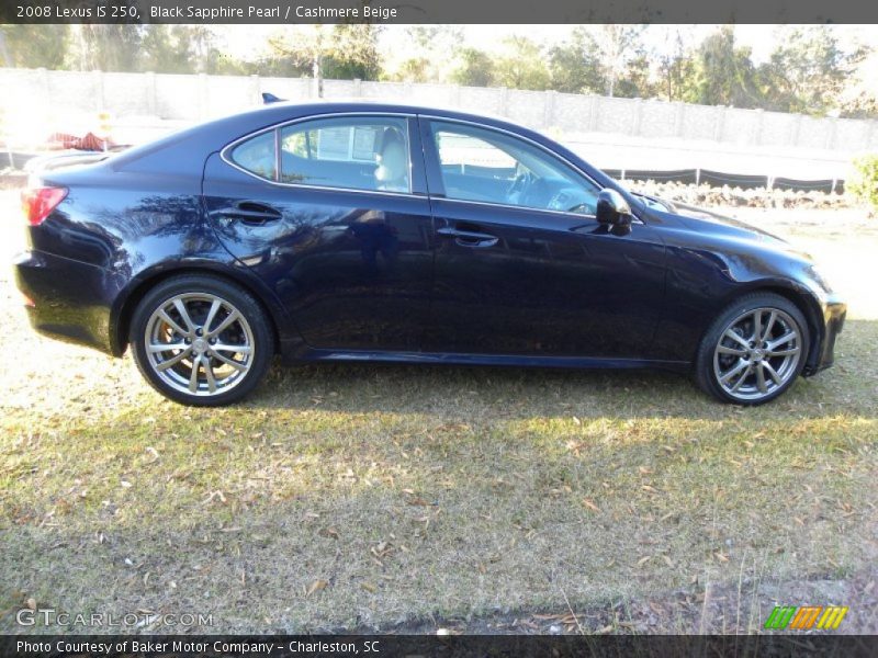 Black Sapphire Pearl / Cashmere Beige 2008 Lexus IS 250