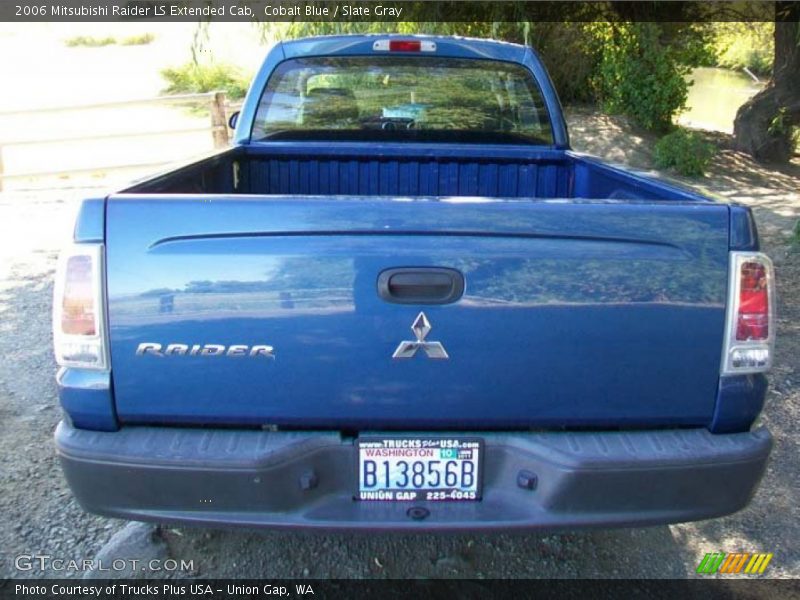 Cobalt Blue / Slate Gray 2006 Mitsubishi Raider LS Extended Cab
