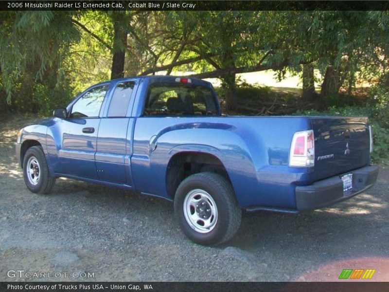 Cobalt Blue / Slate Gray 2006 Mitsubishi Raider LS Extended Cab