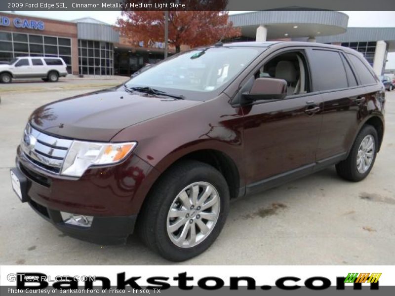 Cinnamon Metallic / Medium Light Stone 2009 Ford Edge SEL