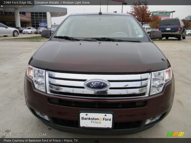 Cinnamon Metallic / Medium Light Stone 2009 Ford Edge SEL