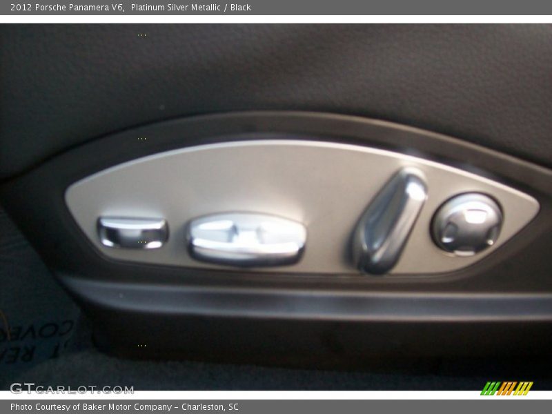 Platinum Silver Metallic / Black 2012 Porsche Panamera V6