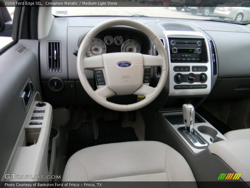 Cinnamon Metallic / Medium Light Stone 2009 Ford Edge SEL