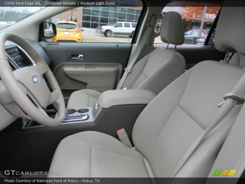 Cinnamon Metallic / Medium Light Stone 2009 Ford Edge SEL
