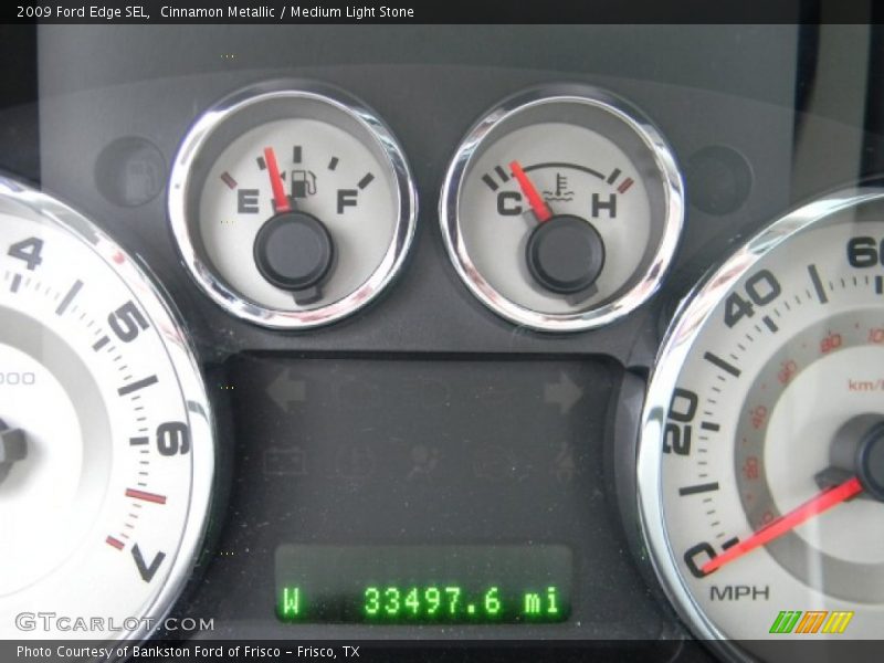 Cinnamon Metallic / Medium Light Stone 2009 Ford Edge SEL