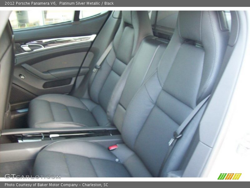 Platinum Silver Metallic / Black 2012 Porsche Panamera V6