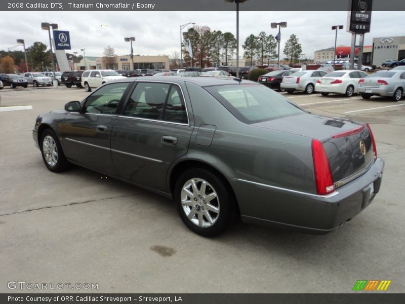 Titanium Chromaflair / Ebony 2008 Cadillac DTS