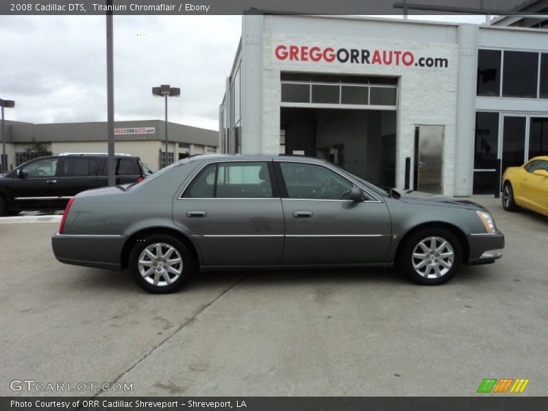 Titanium Chromaflair / Ebony 2008 Cadillac DTS
