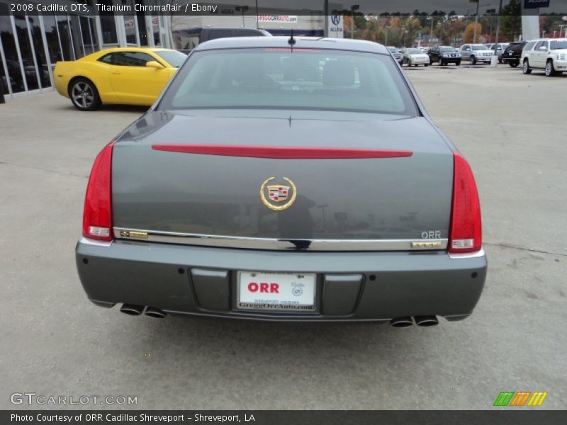 Titanium Chromaflair / Ebony 2008 Cadillac DTS