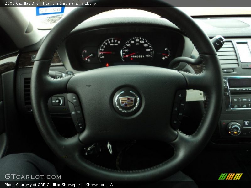 Titanium Chromaflair / Ebony 2008 Cadillac DTS