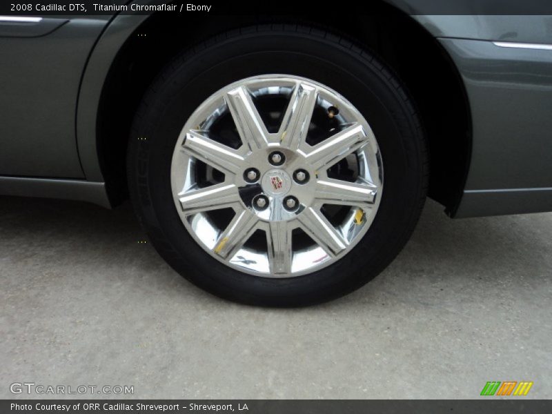 Titanium Chromaflair / Ebony 2008 Cadillac DTS