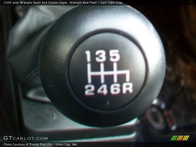Midnight Blue Pearl / Dark Slate Gray 2006 Jeep Wrangler Sport 4x4 Golden Eagle