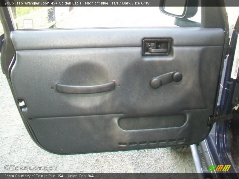 Midnight Blue Pearl / Dark Slate Gray 2006 Jeep Wrangler Sport 4x4 Golden Eagle