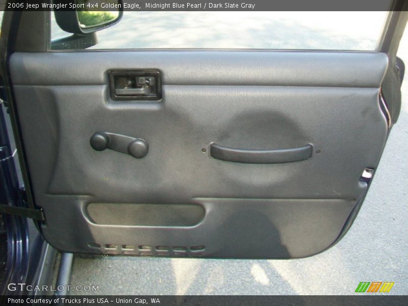 Midnight Blue Pearl / Dark Slate Gray 2006 Jeep Wrangler Sport 4x4 Golden Eagle