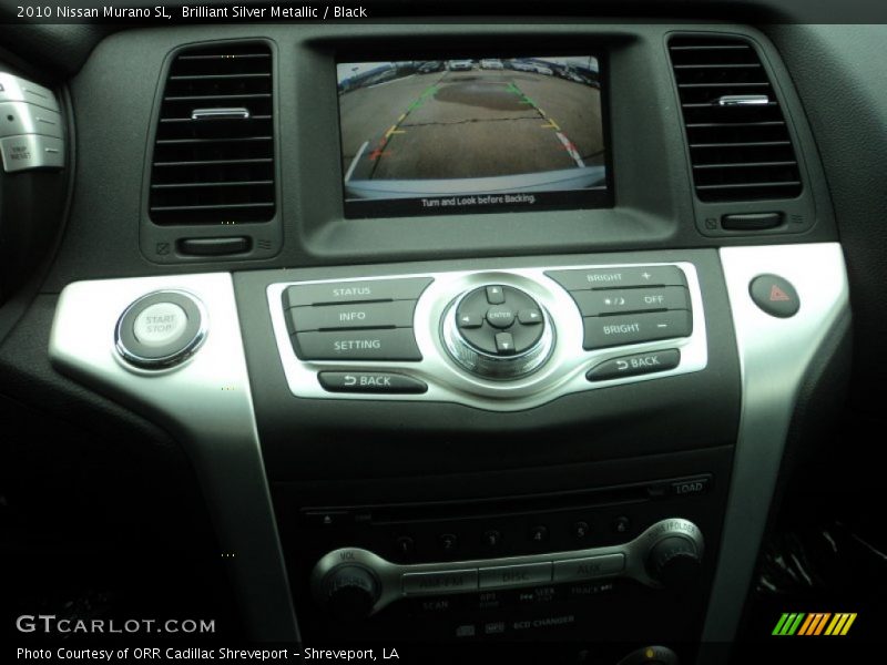 Brilliant Silver Metallic / Black 2010 Nissan Murano SL
