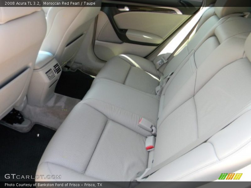 Moroccan Red Pearl / Taupe 2008 Acura TL 3.2