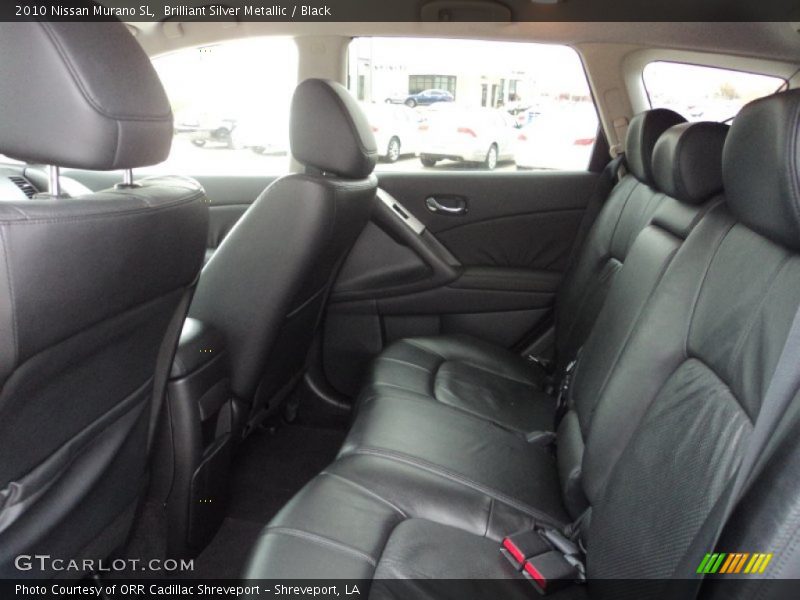 Brilliant Silver Metallic / Black 2010 Nissan Murano SL