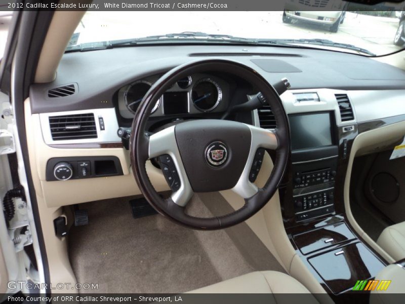 Dashboard of 2012 Escalade Luxury