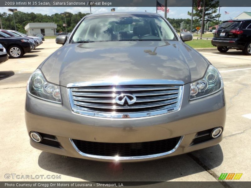 Sahara Sandstone / Wheat Beige 2009 Infiniti M 35 Sedan