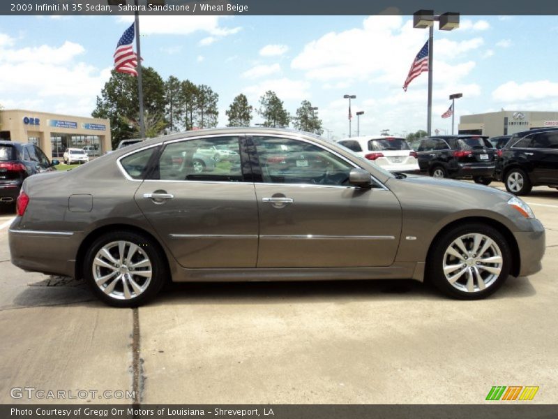 Sahara Sandstone / Wheat Beige 2009 Infiniti M 35 Sedan