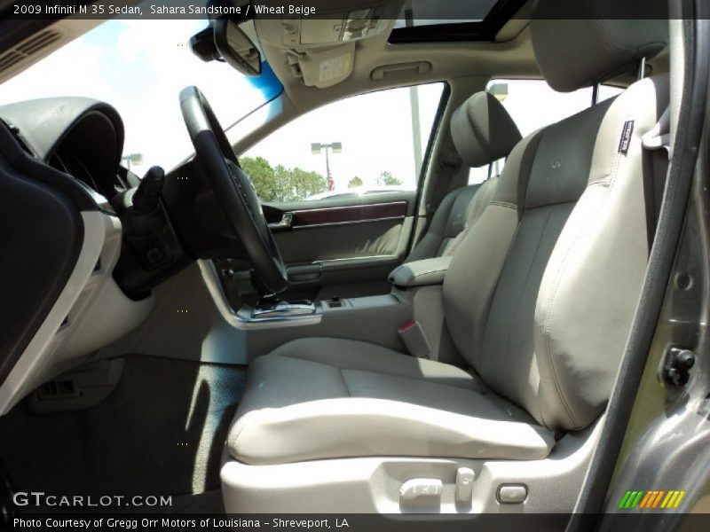 Sahara Sandstone / Wheat Beige 2009 Infiniti M 35 Sedan