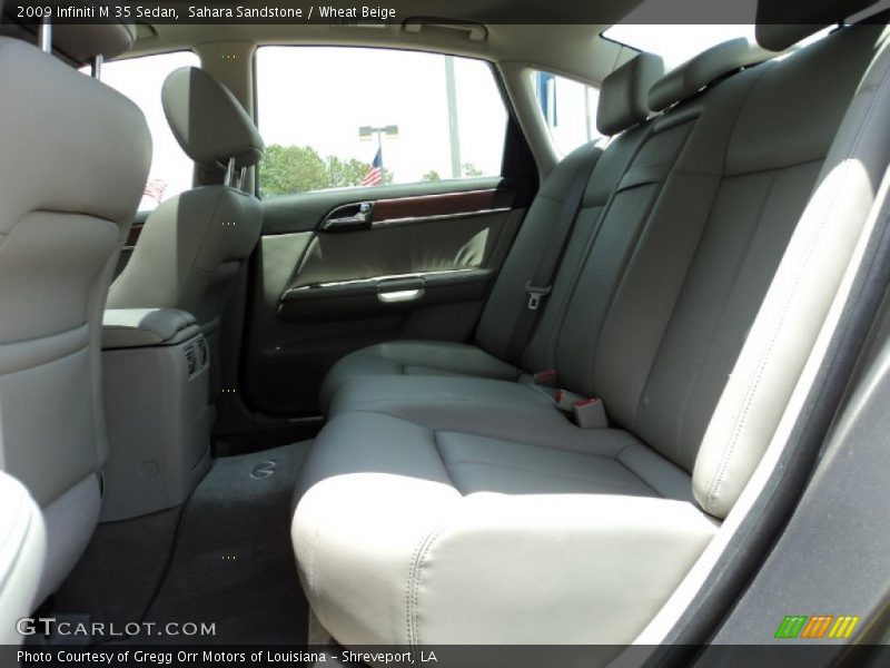 Sahara Sandstone / Wheat Beige 2009 Infiniti M 35 Sedan
