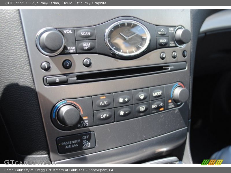 Liquid Platinum / Graphite 2010 Infiniti G 37 Journey Sedan