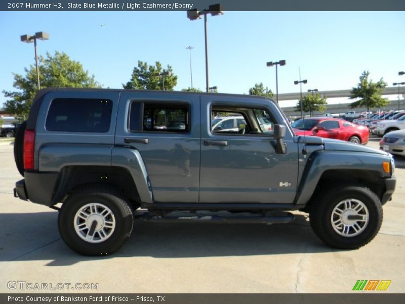 Slate Blue Metallic / Light Cashmere/Ebony 2007 Hummer H3