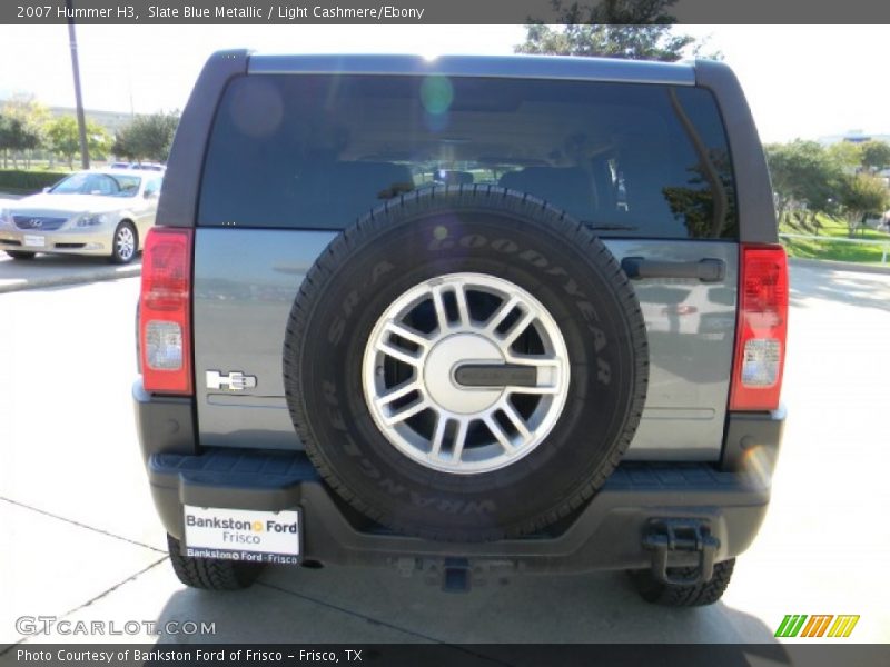 Slate Blue Metallic / Light Cashmere/Ebony 2007 Hummer H3