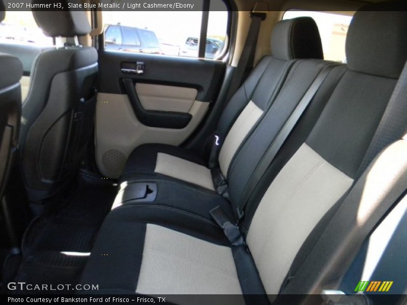 Slate Blue Metallic / Light Cashmere/Ebony 2007 Hummer H3