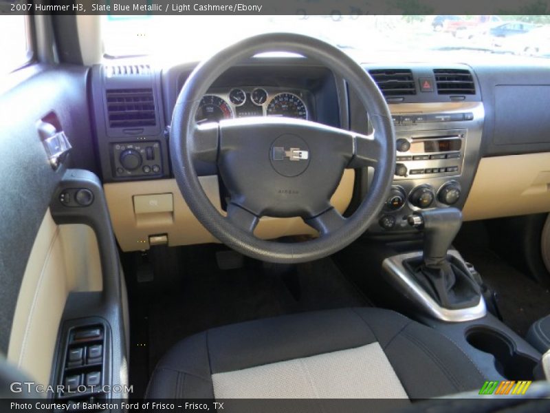 Slate Blue Metallic / Light Cashmere/Ebony 2007 Hummer H3