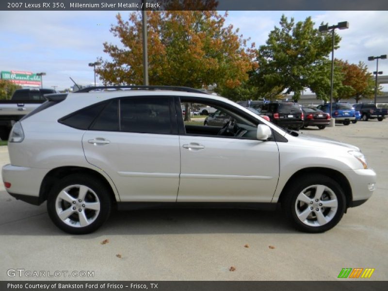 Millennium Silver Metallic / Black 2007 Lexus RX 350