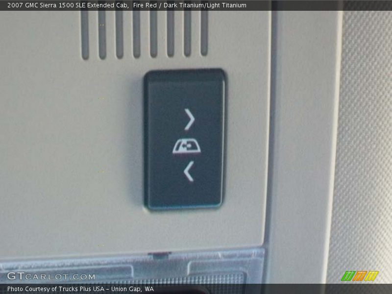 Fire Red / Dark Titanium/Light Titanium 2007 GMC Sierra 1500 SLE Extended Cab