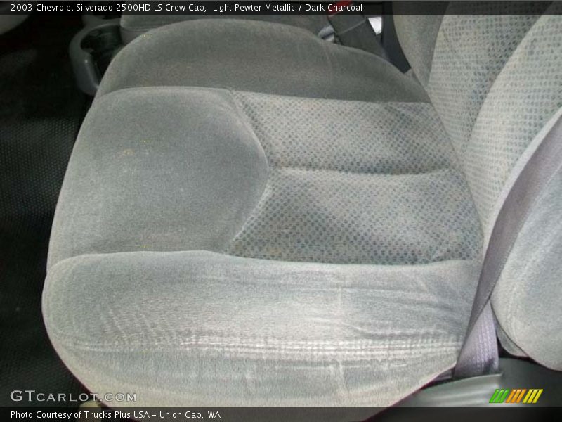 Light Pewter Metallic / Dark Charcoal 2003 Chevrolet Silverado 2500HD LS Crew Cab