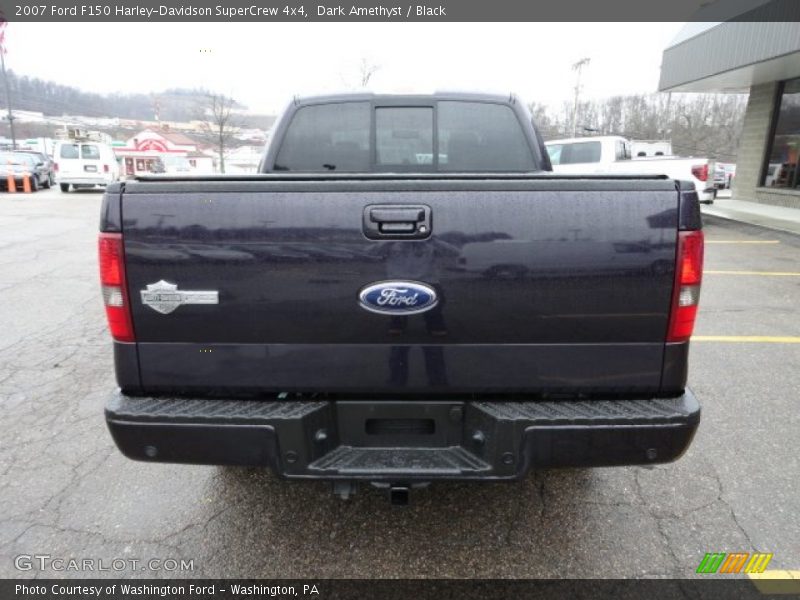 Dark Amethyst / Black 2007 Ford F150 Harley-Davidson SuperCrew 4x4