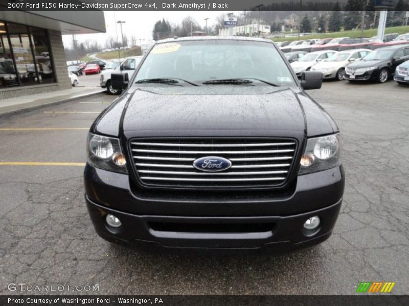 Dark Amethyst / Black 2007 Ford F150 Harley-Davidson SuperCrew 4x4
