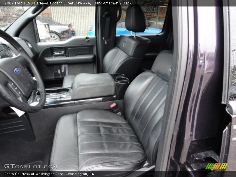  2007 F150 Harley-Davidson SuperCrew 4x4 Black Interior