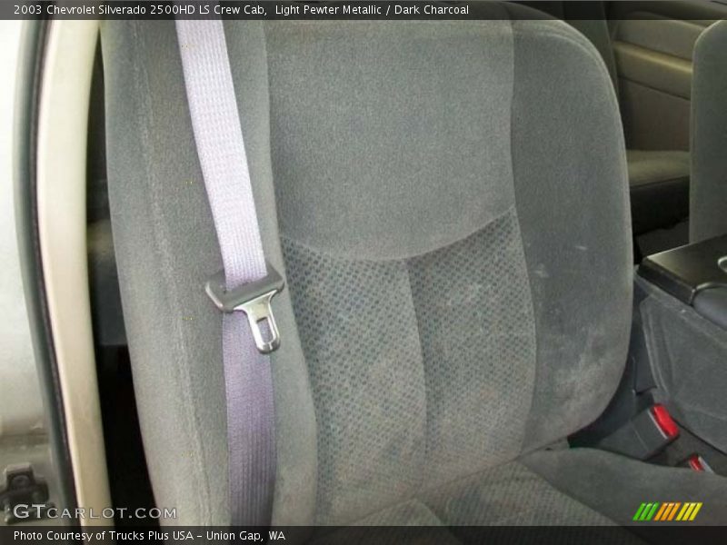 Light Pewter Metallic / Dark Charcoal 2003 Chevrolet Silverado 2500HD LS Crew Cab