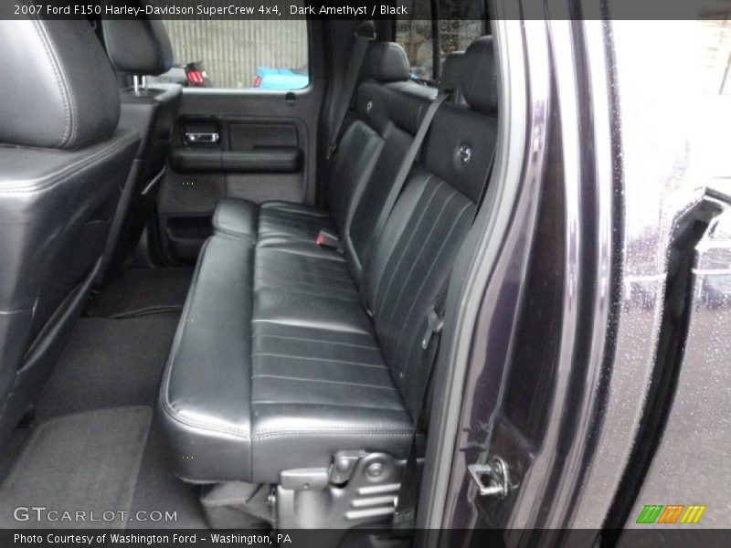  2007 F150 Harley-Davidson SuperCrew 4x4 Black Interior
