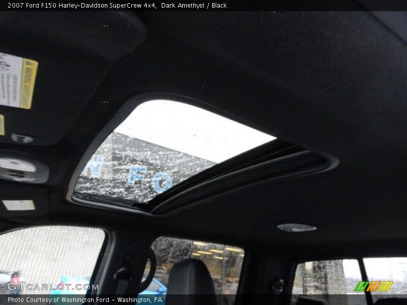 Dark Amethyst / Black 2007 Ford F150 Harley-Davidson SuperCrew 4x4